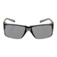 Zing Green 20-105ECO GY SAF Eco-Friendly Lightweight Safety Glasses with Side Shields -Z-Force, Grey Temples, Smoke Anti-Fog Lens