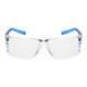 Zing Green 20-105ECO BE C Eco-Friendly Lightweight Safety Glasses with Side Shields -Z-Force, Blue Temples, Clear Lens