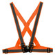 Radians SA0201X-NO-UNIV High Visibility Breakaway X-Back Safety Harness, Hi-vis Orange