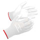 Stalwart Safety 100WV Polyester Knit Polyurethane Coated General Purpose Glove, White, Vend Packed