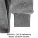 Black Stallion JF1340-GY 12 oz. AR/FR Cotton Pullover Hooded Sweatshirt, Gray
