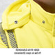 Black Stallion JF2045-HY 12 oz. Hi-Vis AR/FR Cotton Full-Zip Hooded Sweatshirt