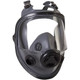 North 54001S Elastomeric Full Facepiece with 4-Strap Headband & Dual N-Series Connectors