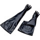 North 8B1532 15 Mil, 8" Port Hand Specific Butyl Glovebox Glove - 32"