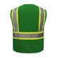 GSS Safety 3138 Enhanced Visibility Multi-Color Vest, Forest Green