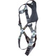 Miller RKN-QC Welder's Premium full-body Harness with Kevlar/Nomex DualTech Webbing, 5 Points of Adjustment, Back D-Ring and Quick-Connect Chest & Leg Buckles