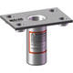 Miller DH-20SS Flush Floor Mount Sleeve, Stainless Steel