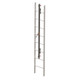 Miller GS0030 Vertical Height Access Ladder System Kit, Stainless Steel, 30 Feet