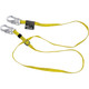 Miller 210WLS-Z7 Adjustable Webbing Positioning Lanyard with Steel Locking Snap Hooks