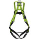 Miller H5IS31110 Industry Standard Full-Body Harness with 5 Points of Adjustment, Back/Front D-Rings, Mating Chest Buckles & Tongue Leg Buckles