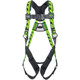 Miller ACA-QC Premium Breathable Full-Body Harness with Lightweight Aluminum Hardware, 5 Points of Adjustment, Back D-Ring and Quick-Connect Chest & Leg Buckles
