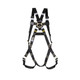 Miller H5WS2 Full-Body Welding Harness with 5 Points of Adjustment, Back D-Rings and Quick-Connect Chest & Leg Buckles