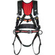 Miller H5AFC1S Arc Flash Full-Body Safety Harness, with 5 Points of Adjustment, with Dielectric Back / Side D-Rings, and Quick-Connect Chest & Leg Buckles