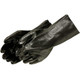 Liberty Safety 2134 14" Semi-Rough Black PVC Supported Gloves