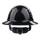 LIFT Safety DAX HDF-25PRG Gloss Patriot Full Brim Hard Hat – Fiber-Reinforced Resin