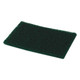 Performance Plus PGRE86 Scrubbing Hand Pad Green 6" x 9" Heavy Duty 18/Case