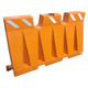 DPI TB-6T Plastic Traffic Barrier, 71X43, Orange