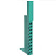 Worldwide Material Handling WWRC03600B3E0TDFG 36" Heavy-Duty S Column Repair Kit – Teardrop Punch (3" x 4-5/8" Column)