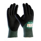PIP 34-8453 Maxiflex Cut Seamless Knit Engineered Yarn Glove With Premium Nitrile Coated Microfoam Grip On Palm, Fingers & Knuckles - Micro Dot Palm, Cut Resistant Glove, A2
