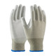PIP 40-6415 CleanTeam Seamless Knit Nylon / Copper Fiber Electrostatic Dissipative (ESD) Glove with Polyurethane Coated Smooth Grip on Palm & Fingers