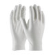 PIP 97-520/10 CleanTeam Medium Weight Cotton Lisle Inspection Glove with Unhemmed Cuff - 10.5"
