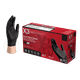Ammex BX3 X3 Black Industrial Grade Black 3 Mil Nitrile Gloves, Powder Free