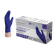 Ammex AINPF Ammex Exam Grade Indigo Nitrile 4 Mil Gloves, Powder Free
