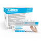Ammex VPF Ammex Exam Grade Powder Free Clear 3 Mil Vinyl Gloves, Powder Free