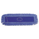 Boardwalk BWK1136 Dust Mop Head, Cotton/Synthetic Blend, 36 x 5, Looped-End, Blue