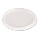 Dart DCC4JL Plastic Lids, 4oz Cups, Translucent, 100/Sleeve, 10 Sleeves/Case