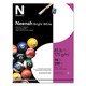 Neenah Bright White WAU91904 Card Stock, 65lb, 96 Bright, 8 1/2 x 11, White, 250 Sheets