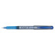 Pilot PIL11021 V Razor Point Liquid Ink Stick Marker Pen, 0.5mm, Blue Ink, Gray Barrel, Dozen