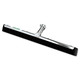 Unger UNGMW450 Water Wand Standard Floor Squeegee, 18" Wide Blade, Black Rubber, Insert Socket