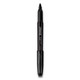 Universal UNV07073 Pen-Style Permanent Marker, Fine Bullet Tip, Blue, Dozen