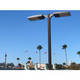 ILP ILPOLE-SS-4-20-11-DX 20 Foot Square Steel Light Pole 4 Inch Wide 11 Gauge Dark Bronze Quick Ship