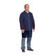 PIP Global Safety 3511B 1.25 SBP Blue Lab Coat No Pocket