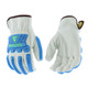 PIP Global Safety 9120 Cut-Resistant Sheepskin Leather Drivers with Impact Protection