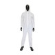 PIP Global Safety C3856 White 45g SMS Coverall Hood Elastic Wrist & Ankle