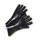 PIP Global Safety J1047RF 14" Standard Rough PVC Jersey Lined Black