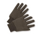 PIP Global Safety KBJ9LI Women's 100% Cotton Premium 10 oz. Brown Jersey Gloves