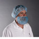 PIP Global Safety UBC-1000B 18" SBP Beard Cover Blue 1000 count