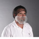 PIP Global Safety UCBC-1000 19" White Nylon Beard Cover
