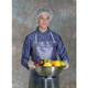 PIP Global Safety UPC-36 35"x36" 8 mil Sewn Edge Apron Clear