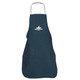 MCR Safety 39836 36" x 27" Blue Denim Apron - 2 pockets