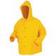 MCR Safety 200JHXL Classic, .35mm, PVC/Polyester Jacket, Attached Hood, Snap Front, Yellow