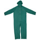 MCR Safety 3881M Dominator, .42mm PVC/Polyester/PVC coverall, elastic inner sleeve, zipper front, Green