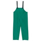 MCR Safety 388BFM Dominator, .42mm PVC/Polyester/PVC, bib style pants, no fly, full elastic suspenders, green