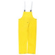 MCR Safety 550BPM Navigator, .22mm PU/Nylon Bib Pants, Snap Fly, Partial Elastic Suspenders, Yellow