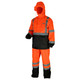 MCR Safety 591SPWM Luminator, Breathable Polyester/PU Class E Elastic Pant, Silver reflective, Fluor Orange/Black