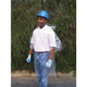 MCR Safety O22 Schooner Jr. Poncho, .02mm polyethylene disposable poncho, attached hood, tote pouch, clear